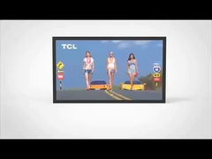 屋外 IP66 防水デジタルサイン 55 インチ 5000nit UHD 航空級 アルミ合金