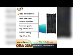 モバイルインタラクティブLEDレンタルディスプレイ広告サイネージクラウドコントロールタイルビデオウォール