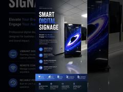 4K両面デジタルディスプレイ超スリム高輝度