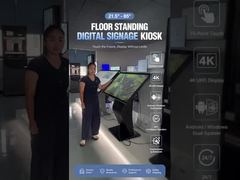 43 インチのタッチ スクリーン キオスクのデジタル広告ディスプレイ