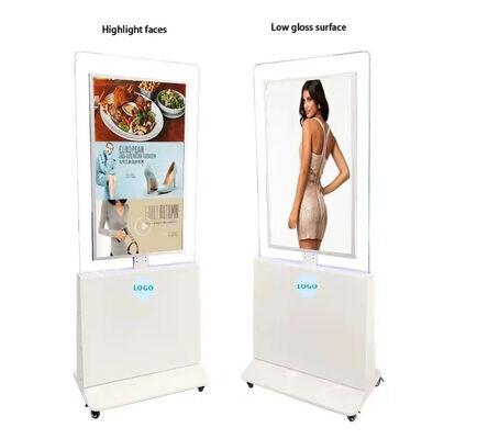 品質  Floor Standing Digital Signage Advertising Screens , Vertical Digital Advertising Display 工場