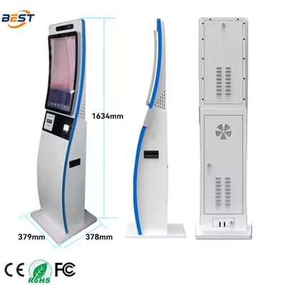 品質  21.5/27 Inch Self-Service Kiosk Android/Windows Touch Screen Printer/QR Scanner Cash Payment-OEM Including Barcode Reader SDK 工場