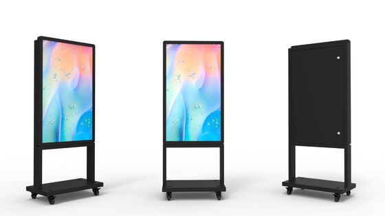 室外液晶デジタルサイネージ 2500Cd/m2 亮度, 178°/178° 視角,四コアコーテックス-A17 CPU
