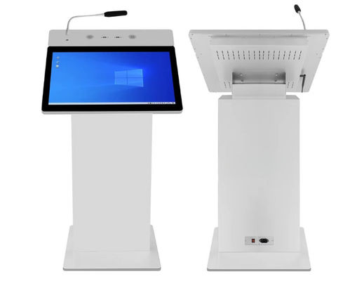 E クラスルーム マルチメディア ポディウム スマート 350nits 明るさ パソコン ポディウム