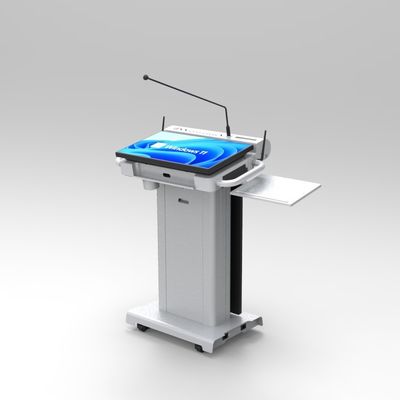 多言語 マルチメディア ポーディウム 講義台 折りたたむ スマート 講演台