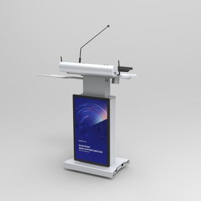 多言語 マルチメディア ポーディウム 講義台 折りたたむ スマート 講演台