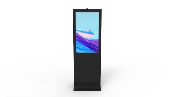 55インチ アウトドア LCD デジタルサイネージ 2500Cd/m2 明るさ Android OS 広告 トーテムメディアプレーヤー