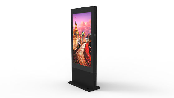 4K 屋外デジタルサイネージディスプレイ 43 インチ LCD 広告ディスプレイ