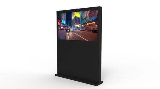 55インチ IP65 防水商用LCDディスプレイ 2500Cd/m2 ライトアウトデジタルサイネージ