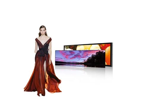 OEM超薄型LCDディスプレイ 高明るさLCDバースクリーン 空港デジタルサイネージ