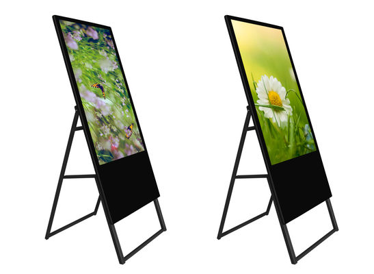 室内スマートキオスク 垂直LCD広告ディスプレイ インタラクティブなパネル デジタルシグネージ トーテム 床 立体タッチスクリーン Android