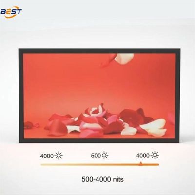 高明度の商用液晶ディスプレイ 4000nit スマートライトセンサー 178度 視角