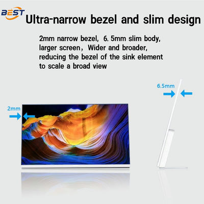 レストラン用デジタルメニューボードディスプレイ 室内液晶画面 USB超薄 高明るさ
