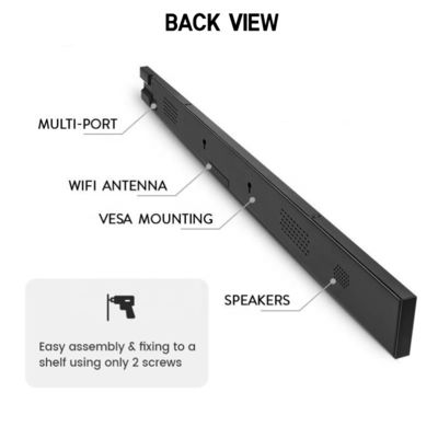 Stretched Bar LCD Display