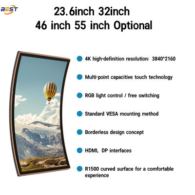 高解像度セルフサービス決済キオスク、レストランおよび店舗向けIntel Core I3 CPU搭載