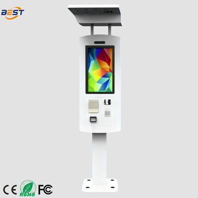 IP65 防水 屋外タッチスクリーン キオスク 21.5 インチ HDディスプレイと10点容量タッチ