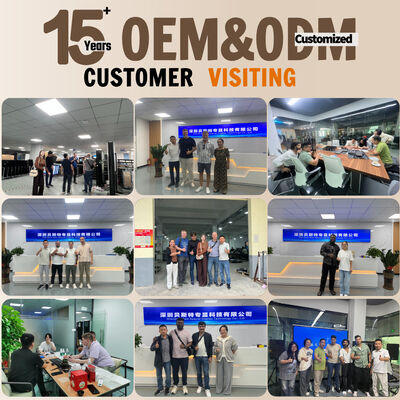 21.5インチ Android フロアスタンディングデジタルサイネージ LEDライティングボード付き 屋内広告ディスプレイ