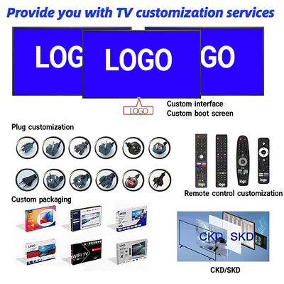 Google TV と 1500-3000nits の太陽光で読み取り可能なスクリーンを備えた防水屋外テレビ IP55/IP66 定格