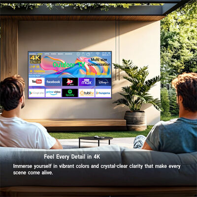 屋外テレビデジタルサイネージディスプレイ IP55/IP66 防水全天候型高輝度 1500-3000cd/m2 商業ディスプレイ