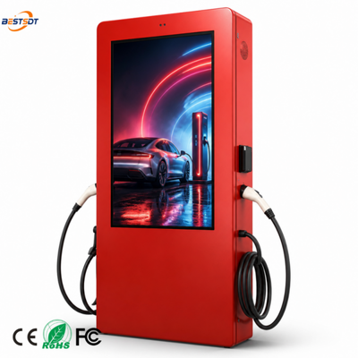 180kW 240kW 360kW 480kW DC HPC EV充電器 CCS2 屋外LCD広告ディスプレイ OCPP 1.6J